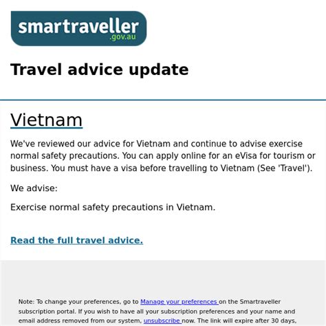 smartraveller|smartraveller vietnam.